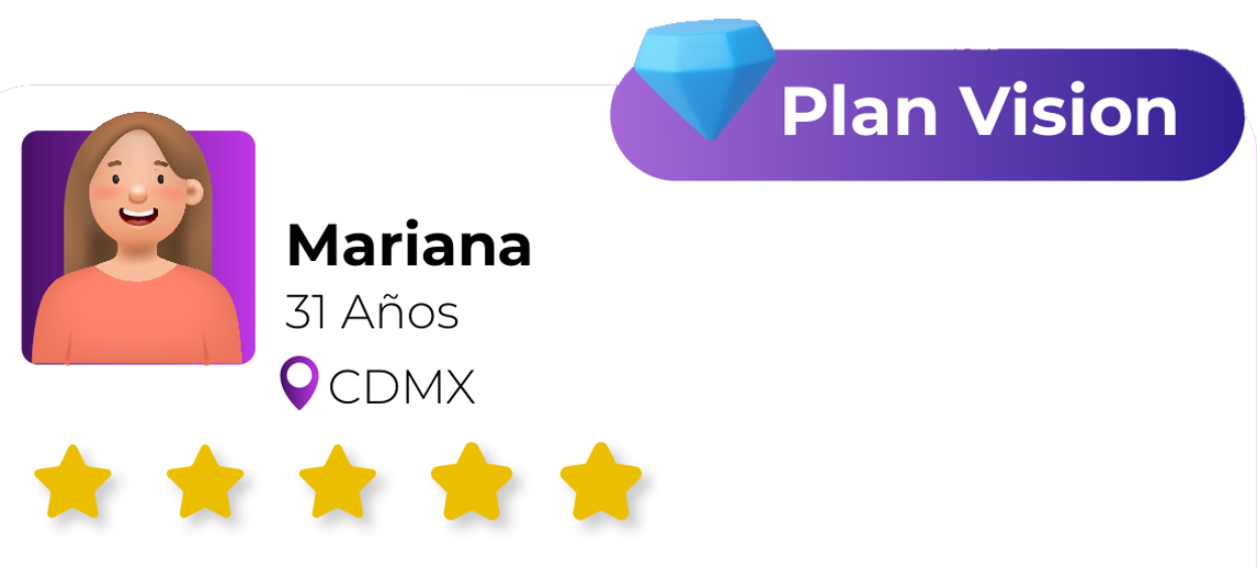 Mariana, Plan Vision